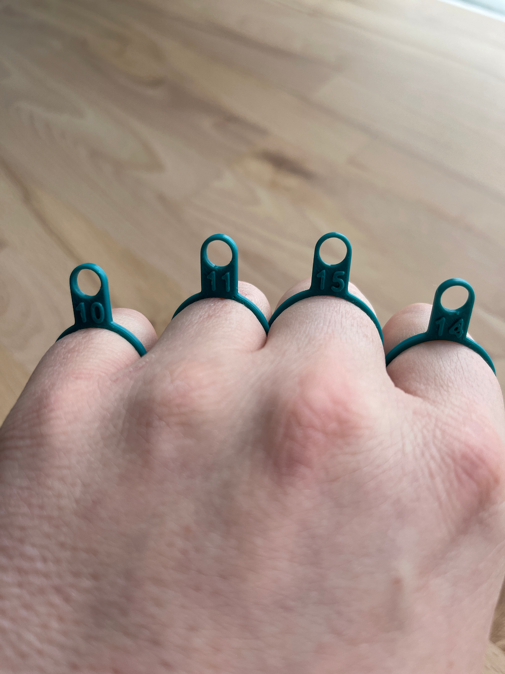 Ring Size Measuring set