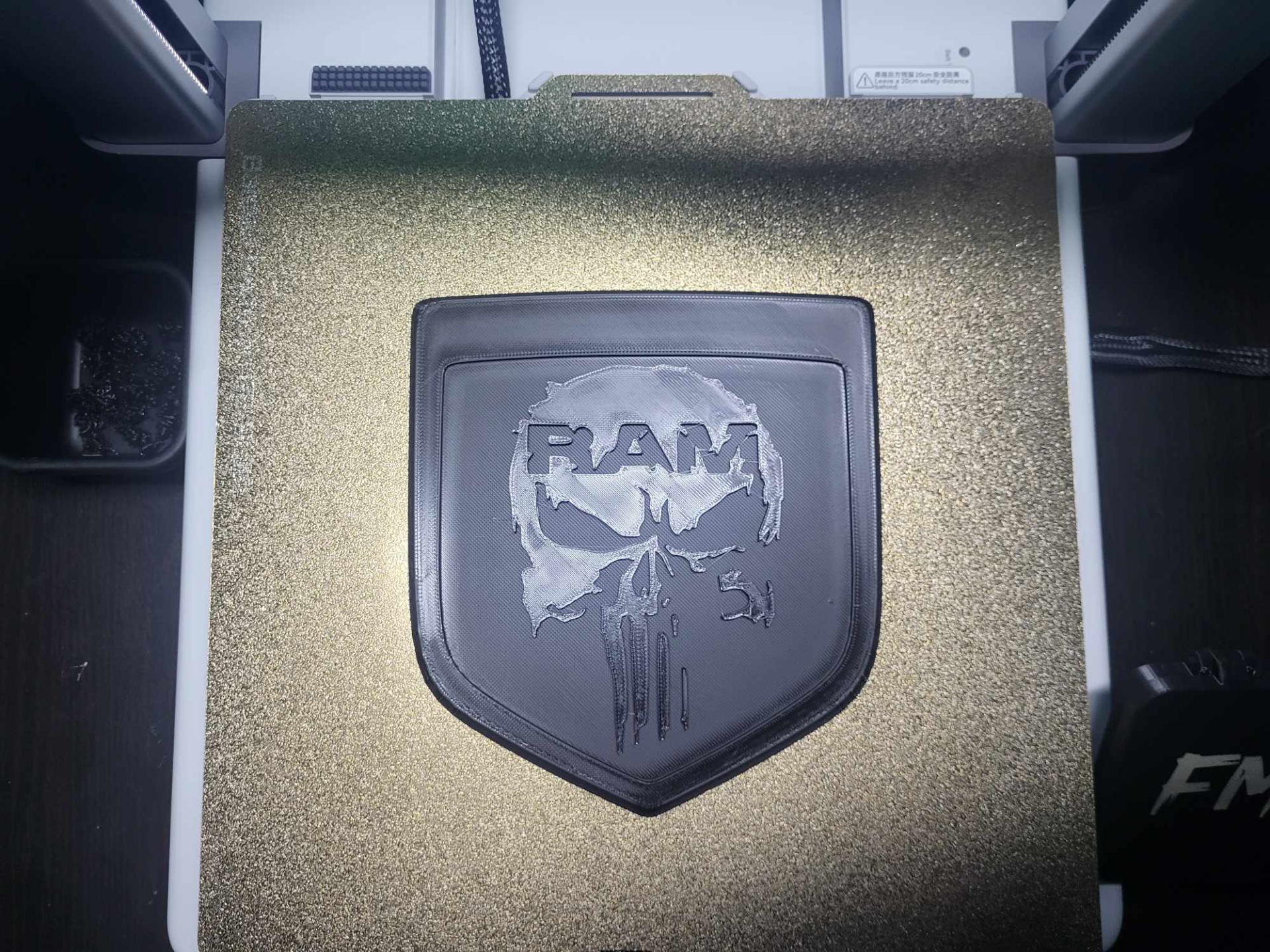 Ram Punisher badge
