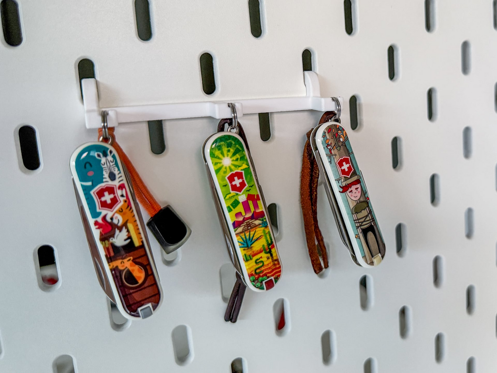 Victorinox Swiss Army Knife Hooks for IKEA SKADIS