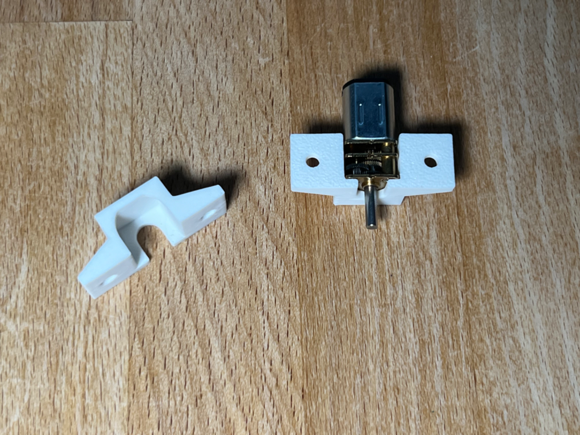 N20 Gear Motor Mount for M3 Bolts