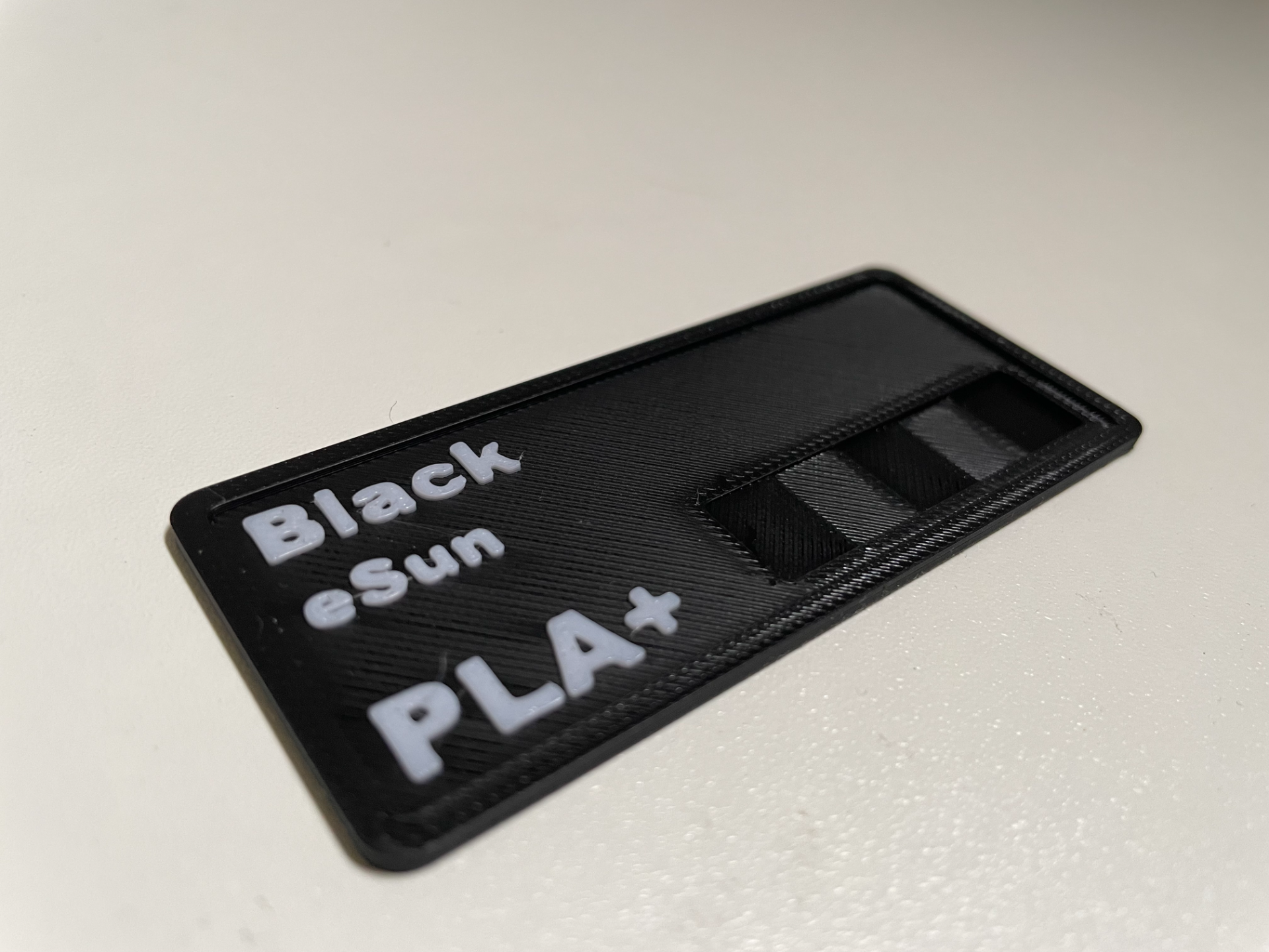Filament swatches