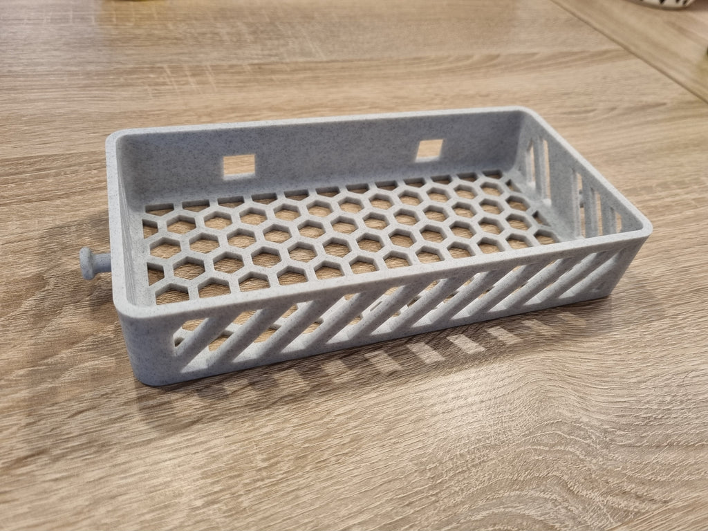 Large Shower Tray with integrated hooks