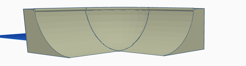 quarter pipe with a bowl corner