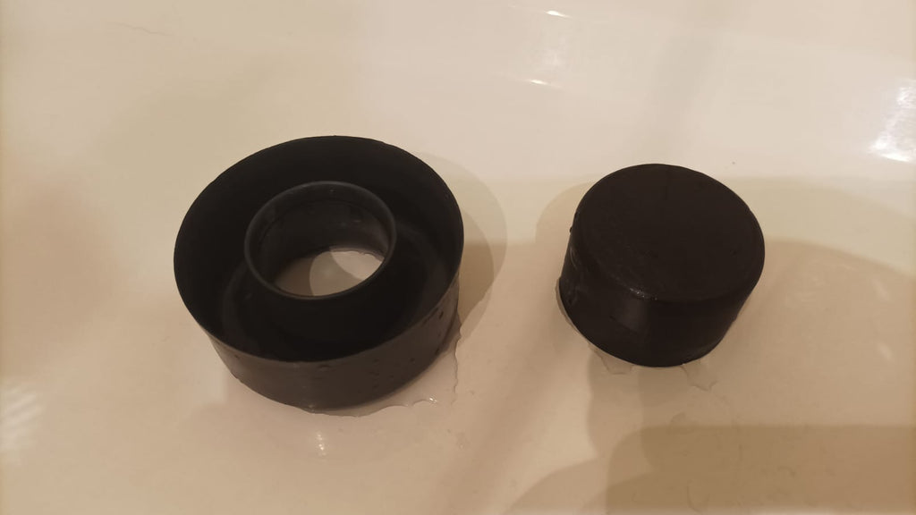 Shower trap cap