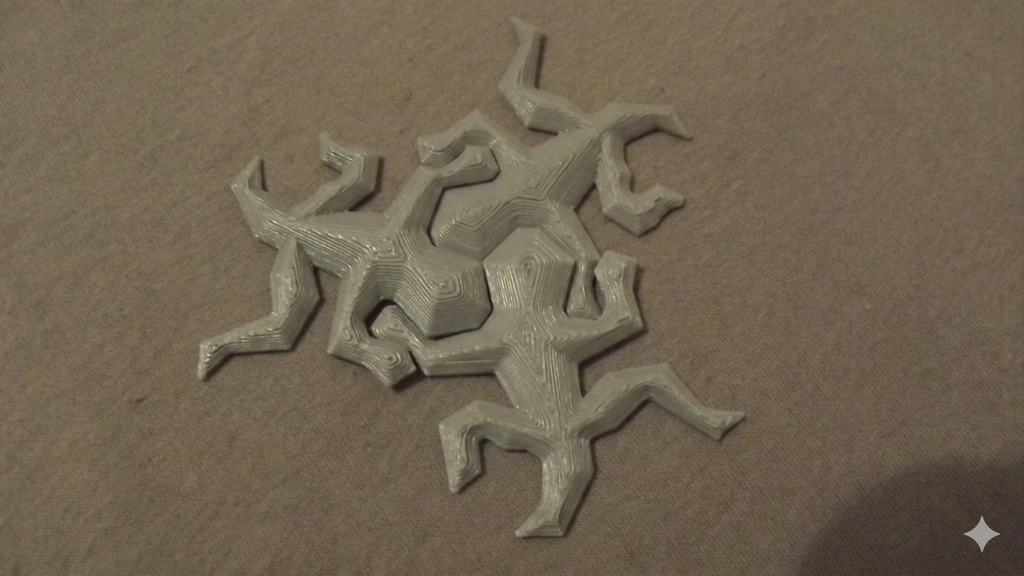 壁虎拼圖 Gecko Puzzle