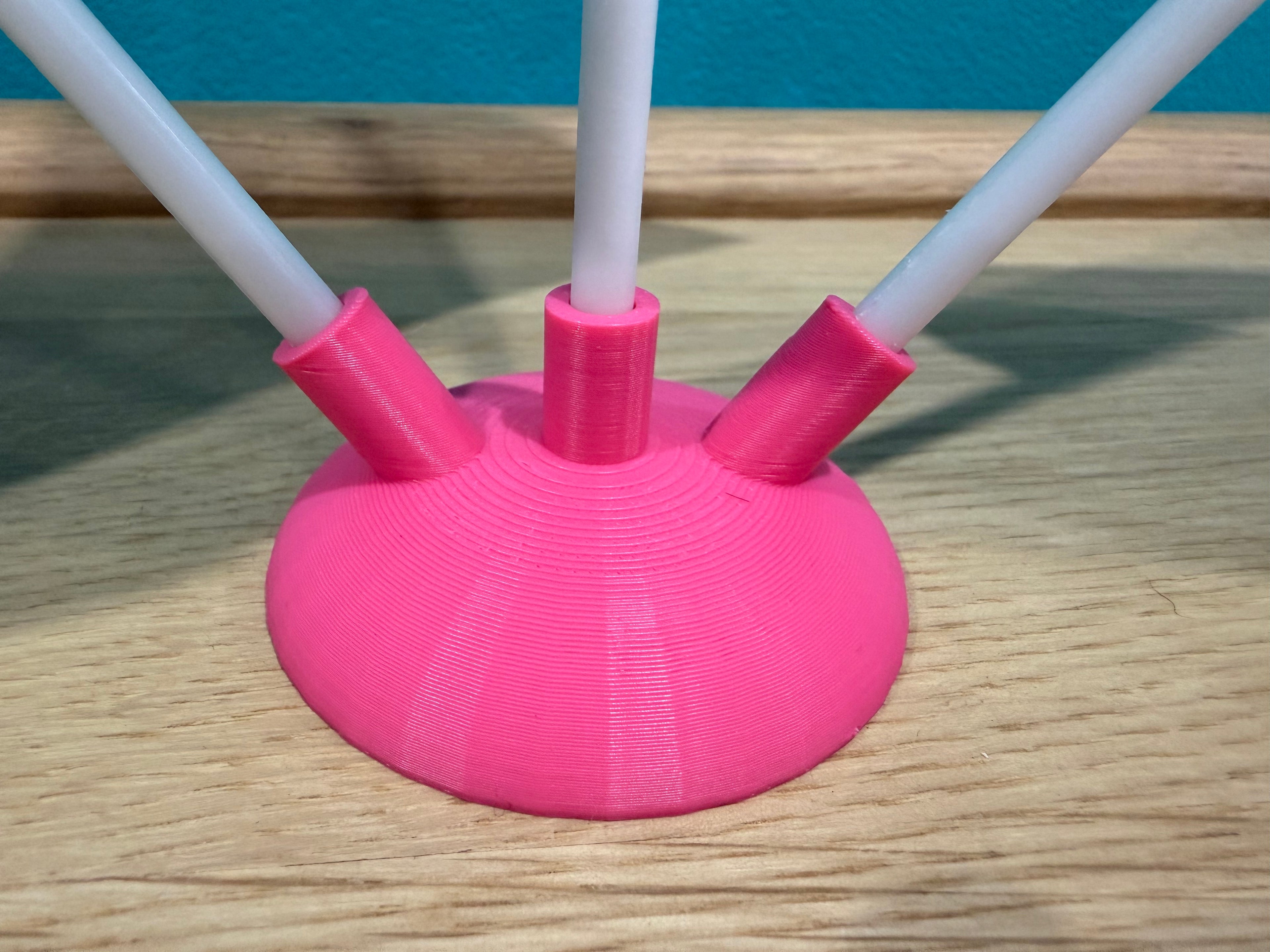Flag Stand (5mm poles, Supports 3 flags)