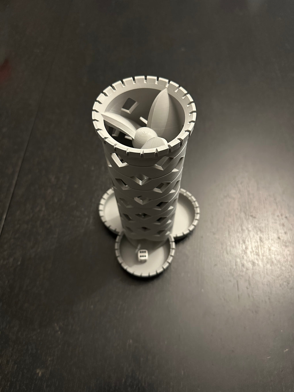 Dice Tower Triple Helix