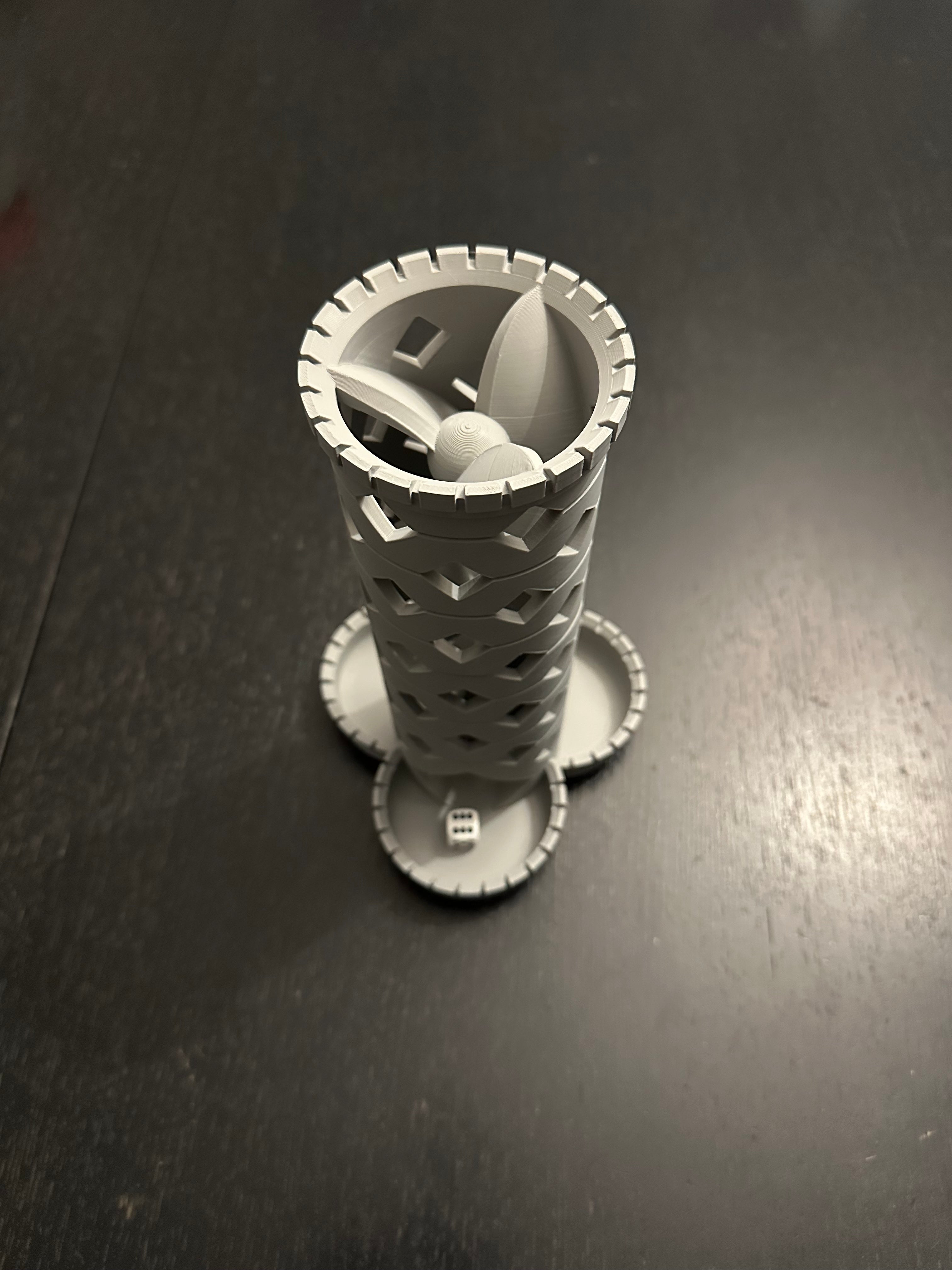 Dice Tower Triple Helix