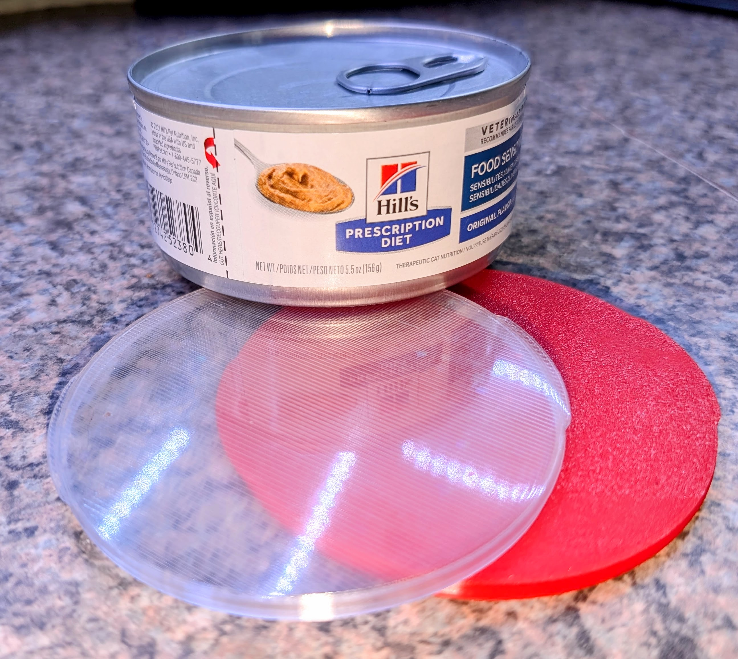 Pet Food Can Lid 5.5oz 156g