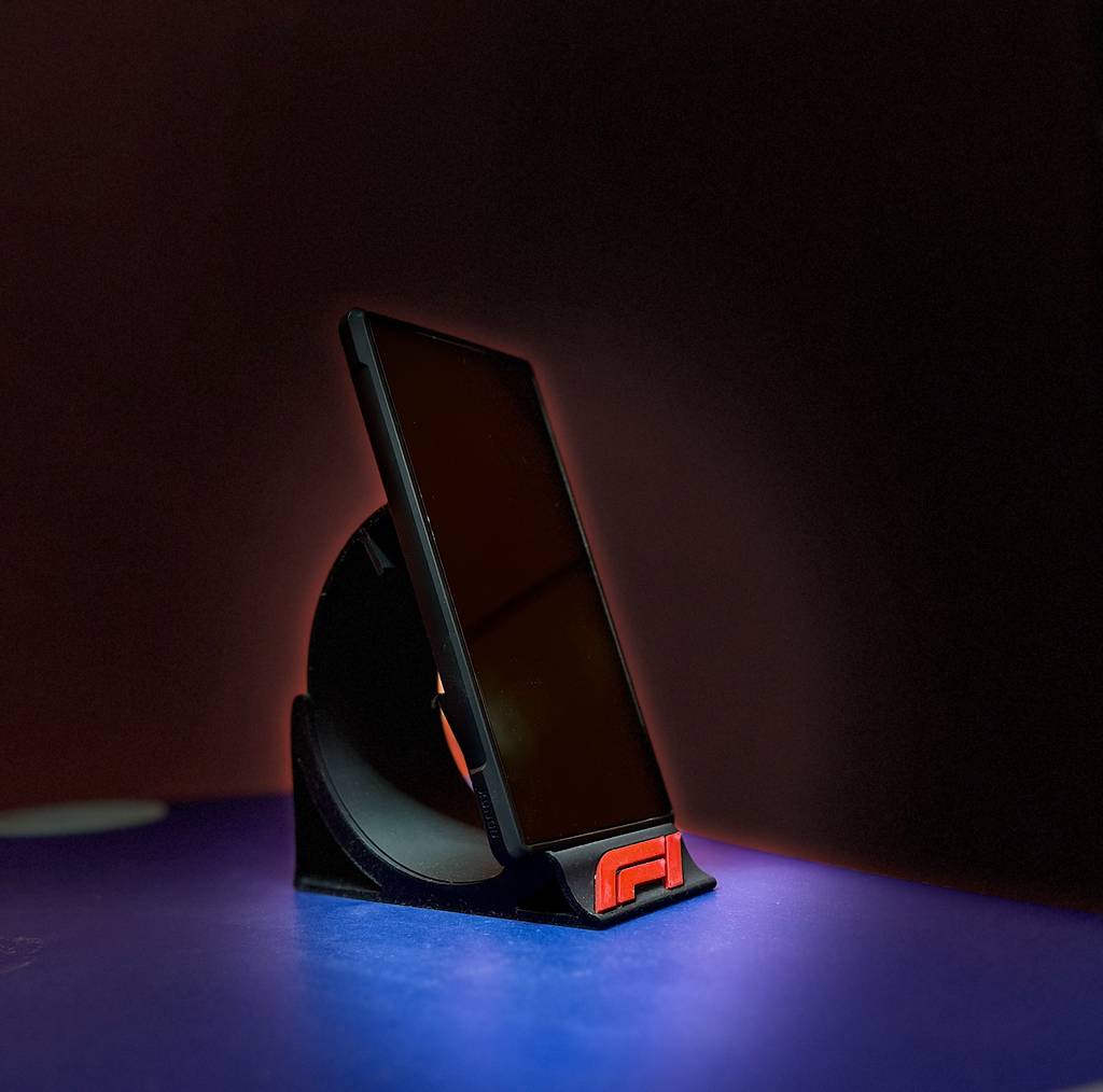 F1-Themed Adjustable Phone Stand