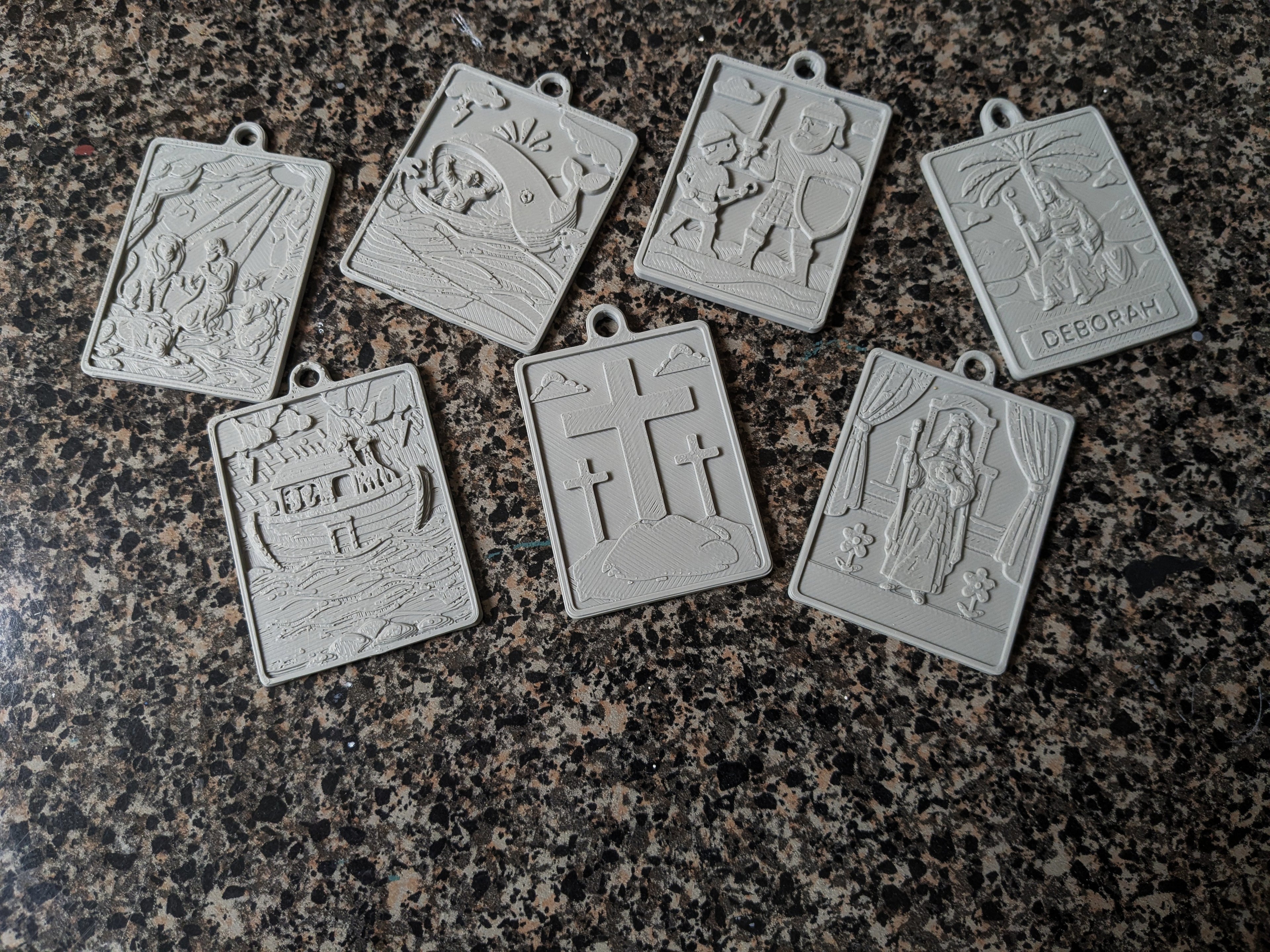 Biblical Keychains/Ornaments/Necklaces