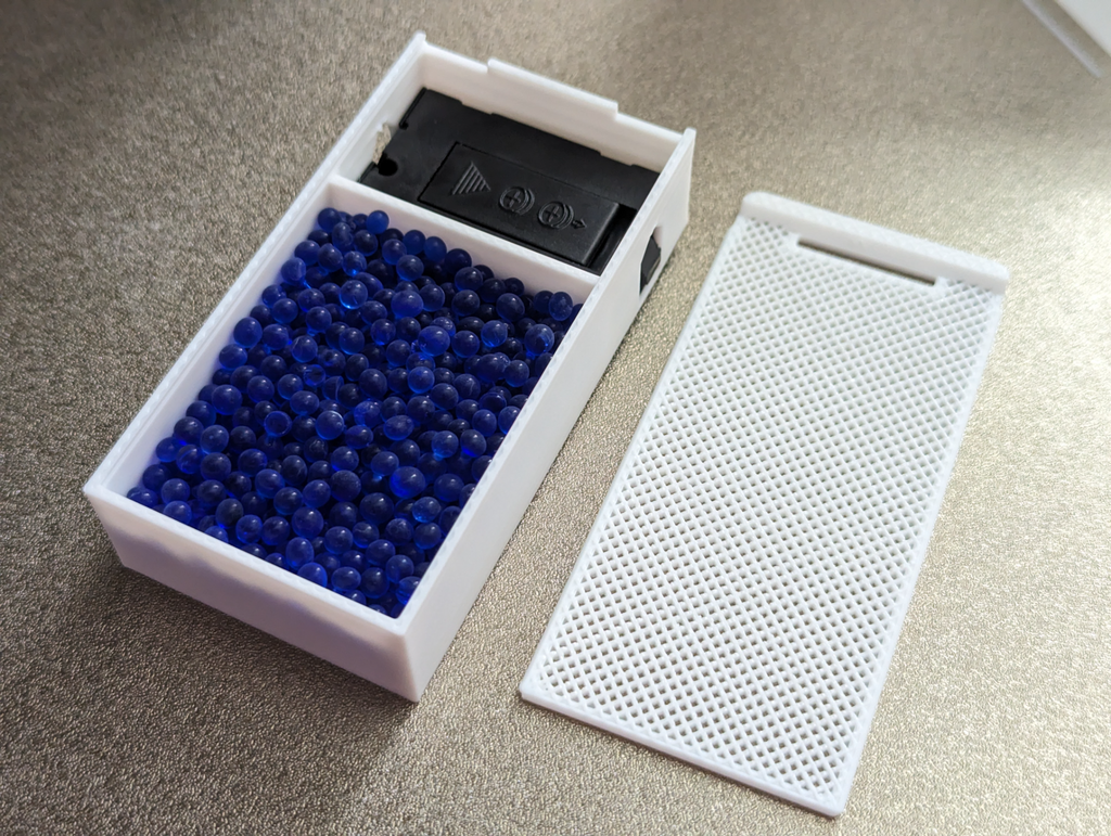 Rectangular Humidity Sensor Mod for AMS Desiccant Box / Silica Gel Container [HYGROMETER]
