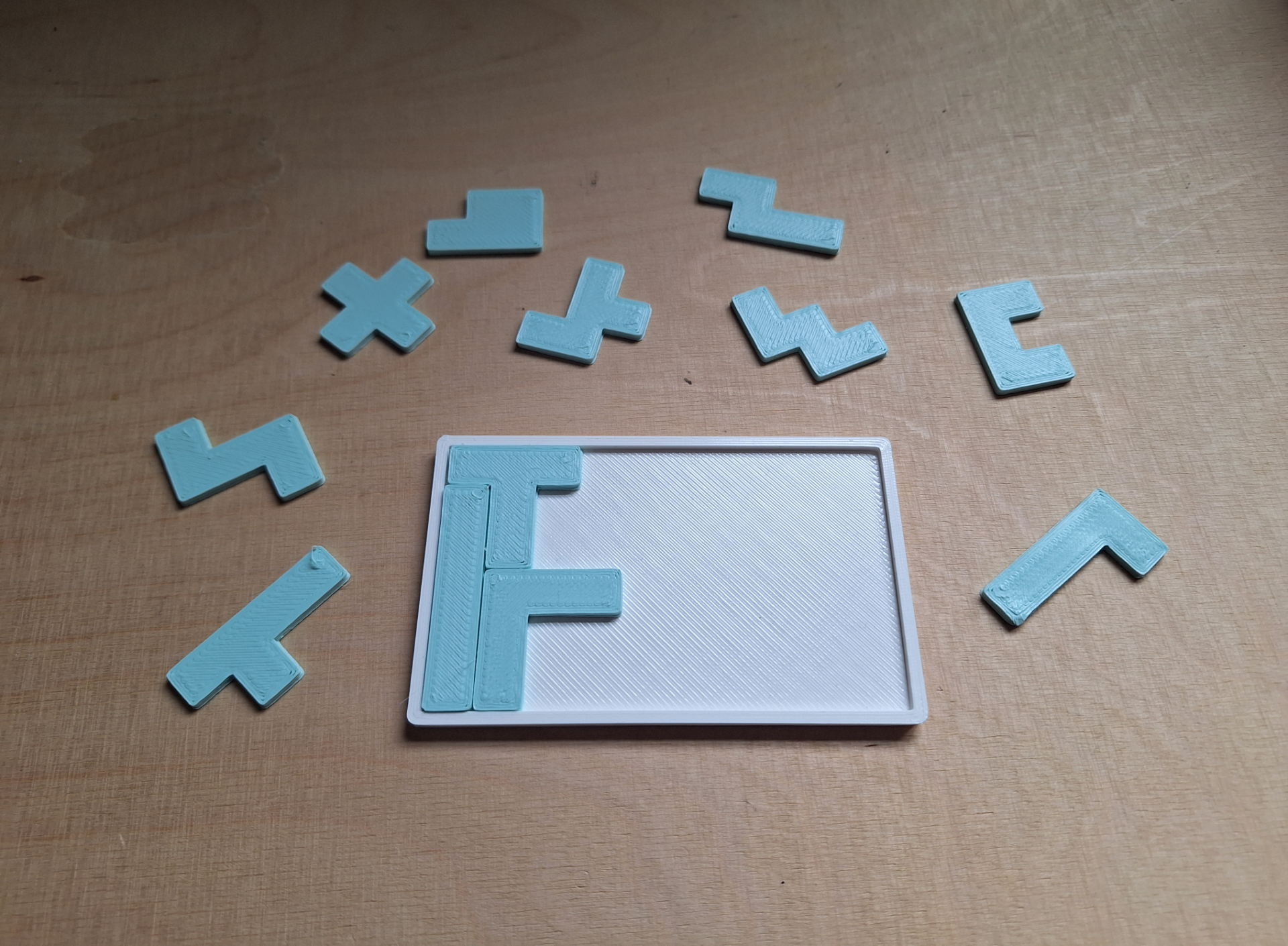 2D pentomino puzzle #1