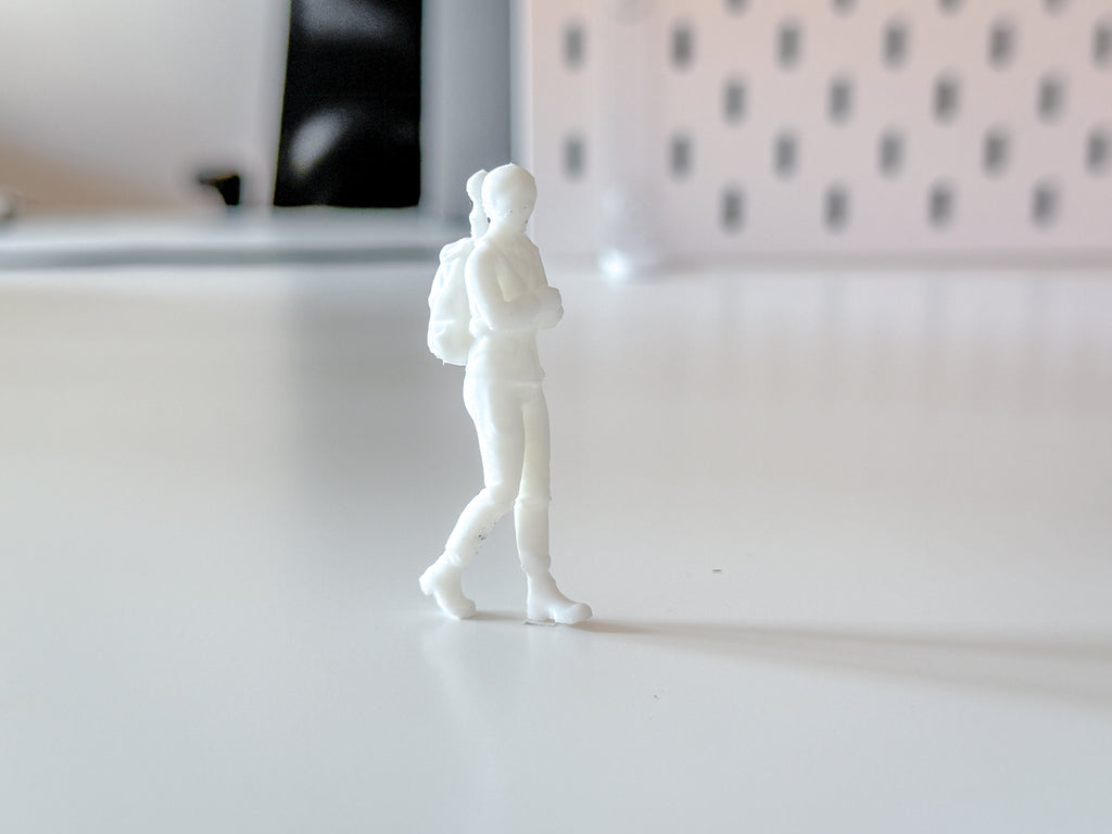 Miniature Woman/Explorer/Tourist for your Diorama