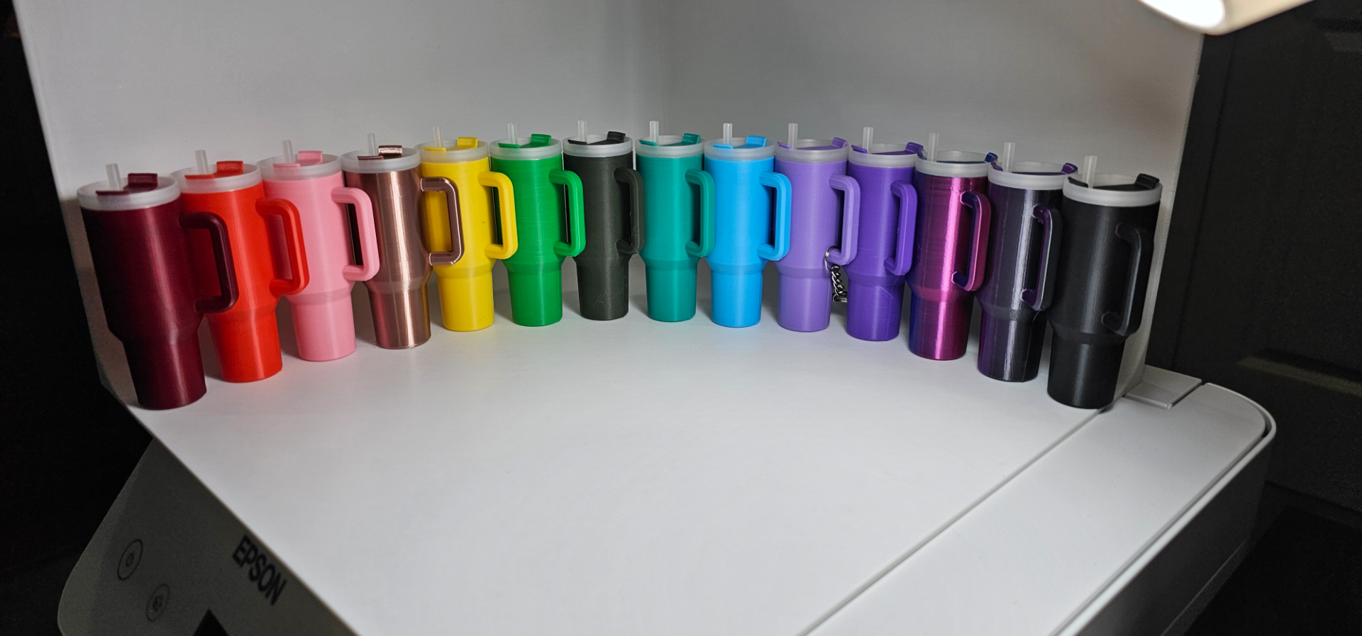 Tumbler Keychain with screw off lid (no AMS reqd)
