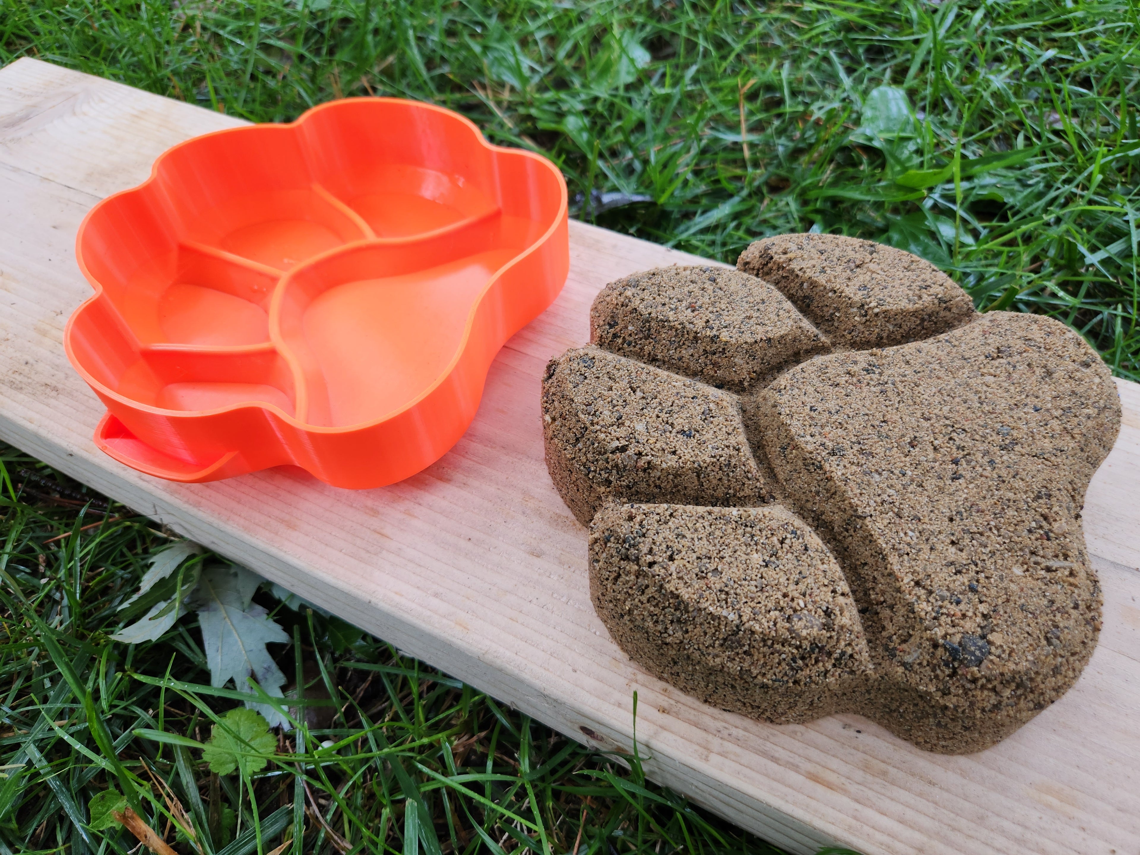 Paw Print Sand Mold