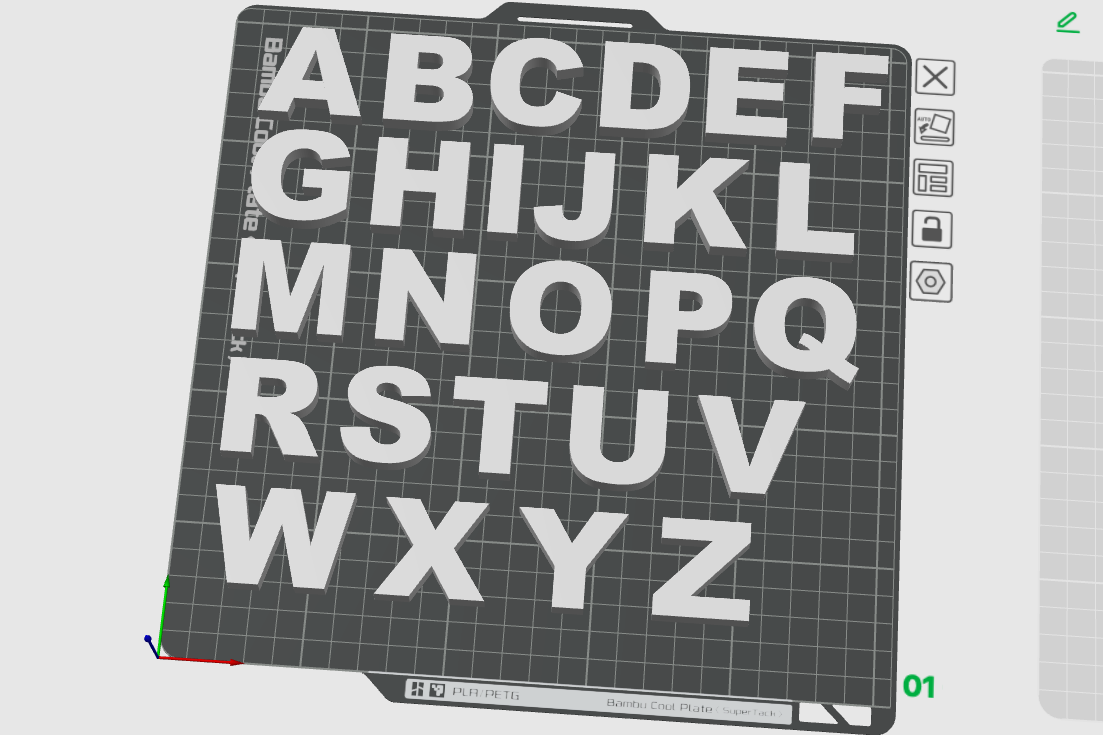 ARIAL BLACK Buchstaben und Zahlen