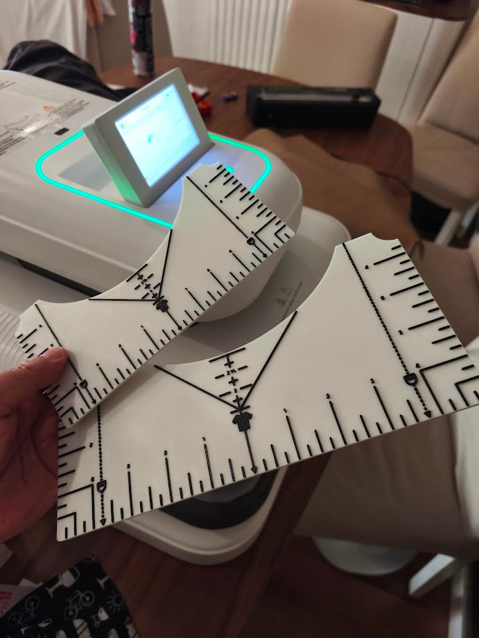 T-shirt Sublimation DTF Ruler Guide
