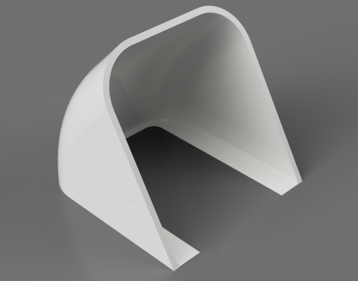 Air-Vent Deflector (Vase Mode)