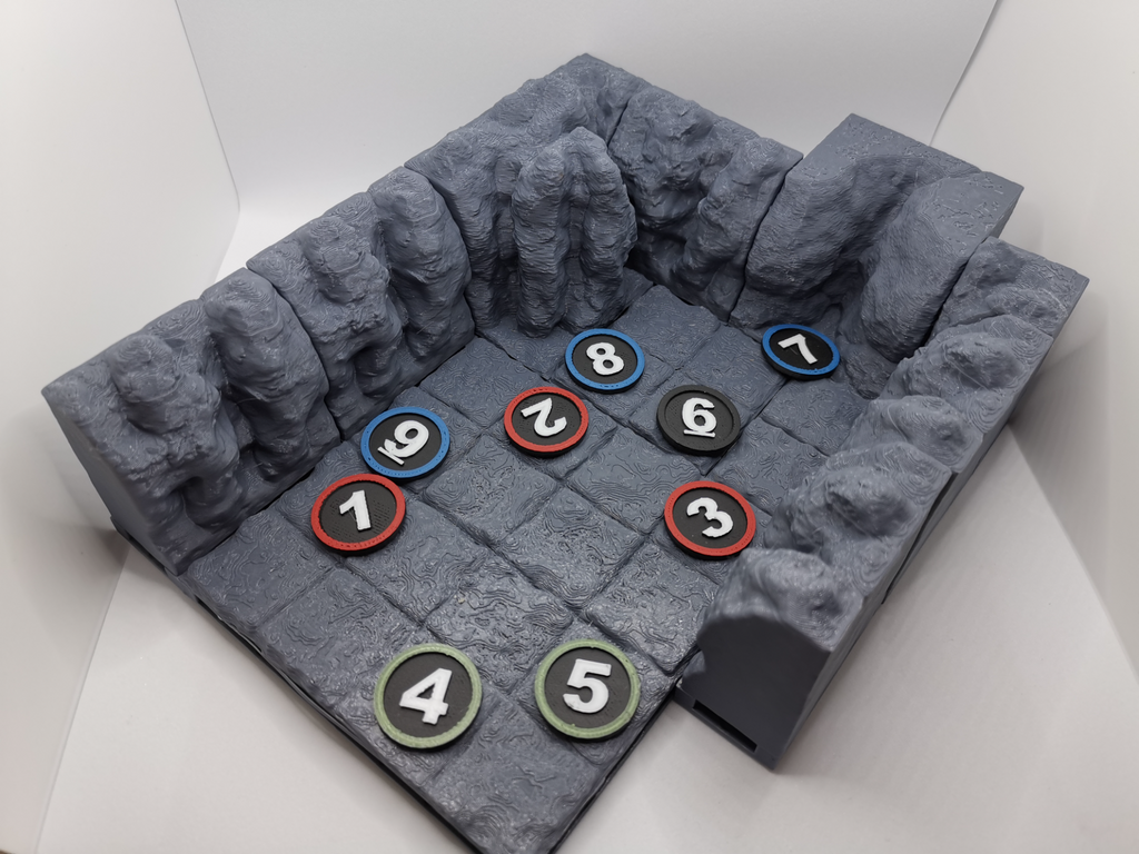 Enemy Token D&D - Numbered Token Set