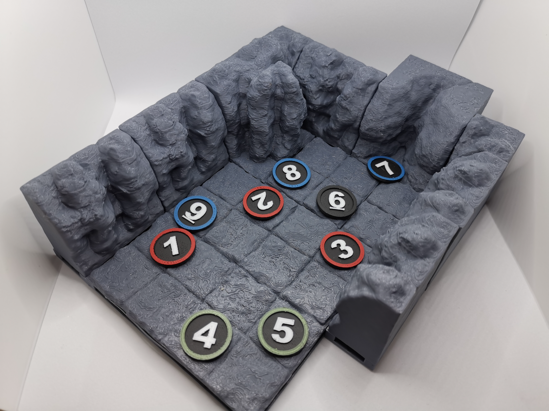Enemy Token D&D - Numbered Token Set