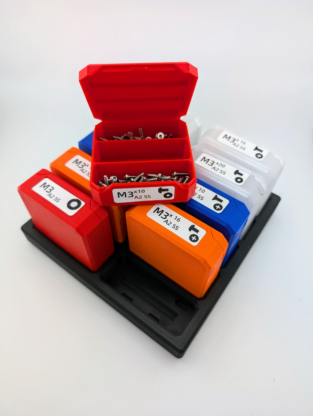 Clamshell Parts Box