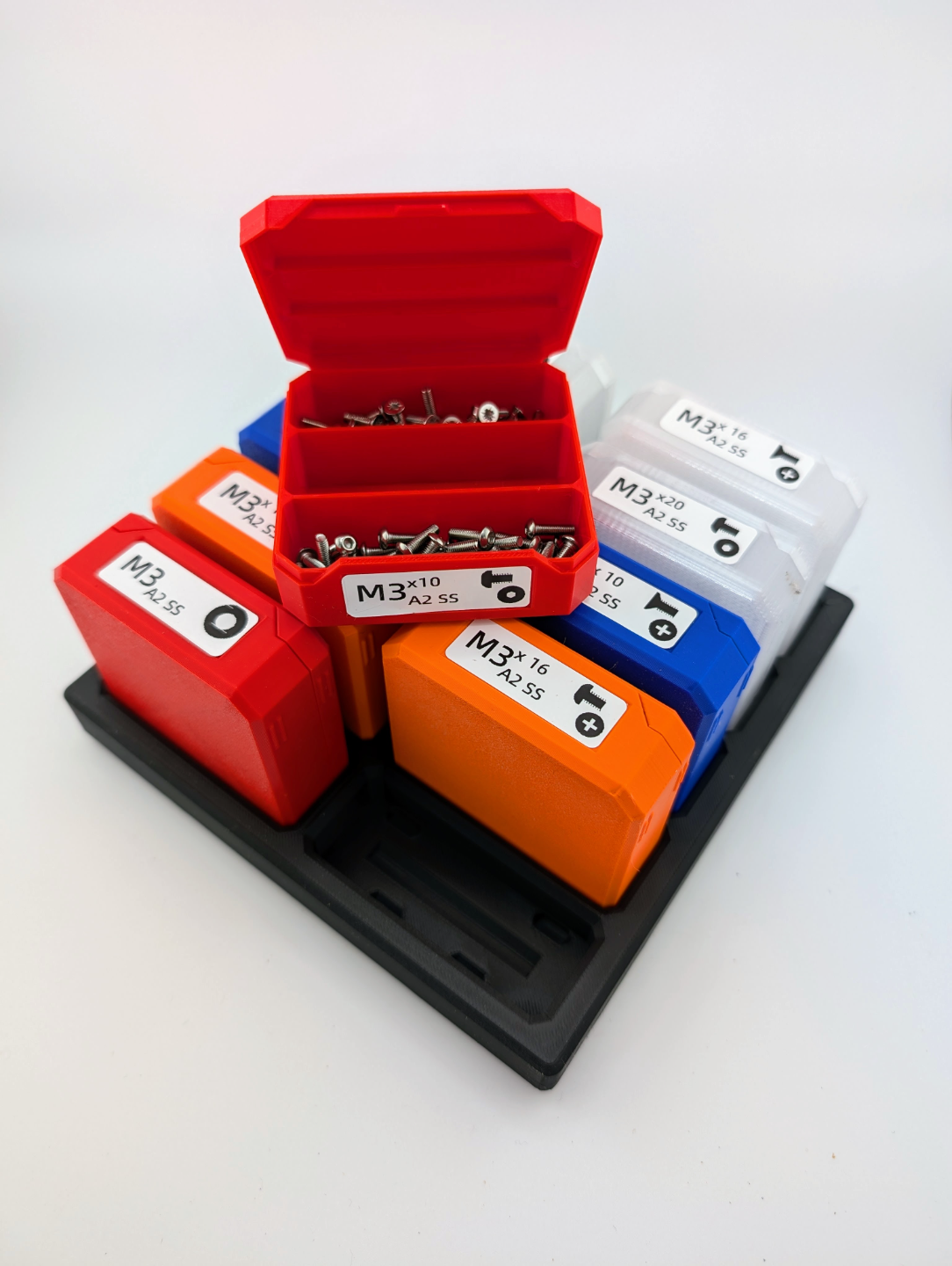 Clamshell Parts Box