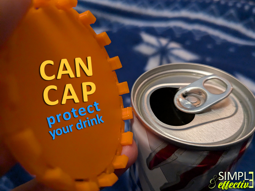 Can CAP - Simple&Effective - Protect Your Drink