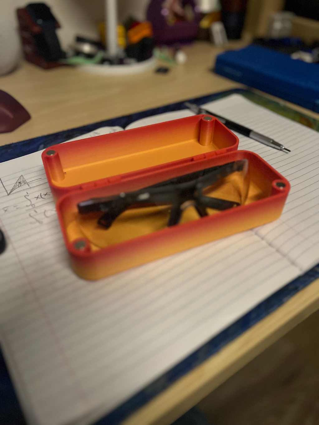 Print-In-Place Magnetic Box