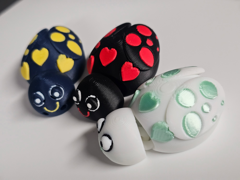 Articulated Love Bug and key chain