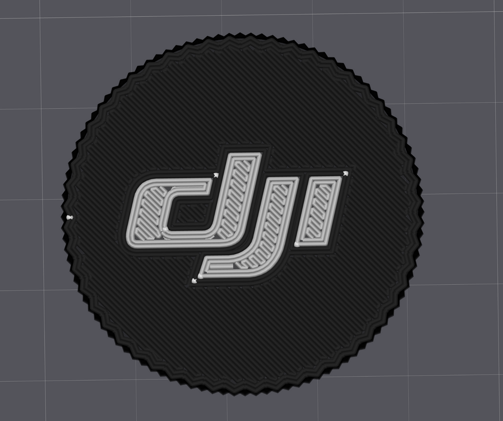 DJI Osmo Action 5 Pro Lens Cover with logo