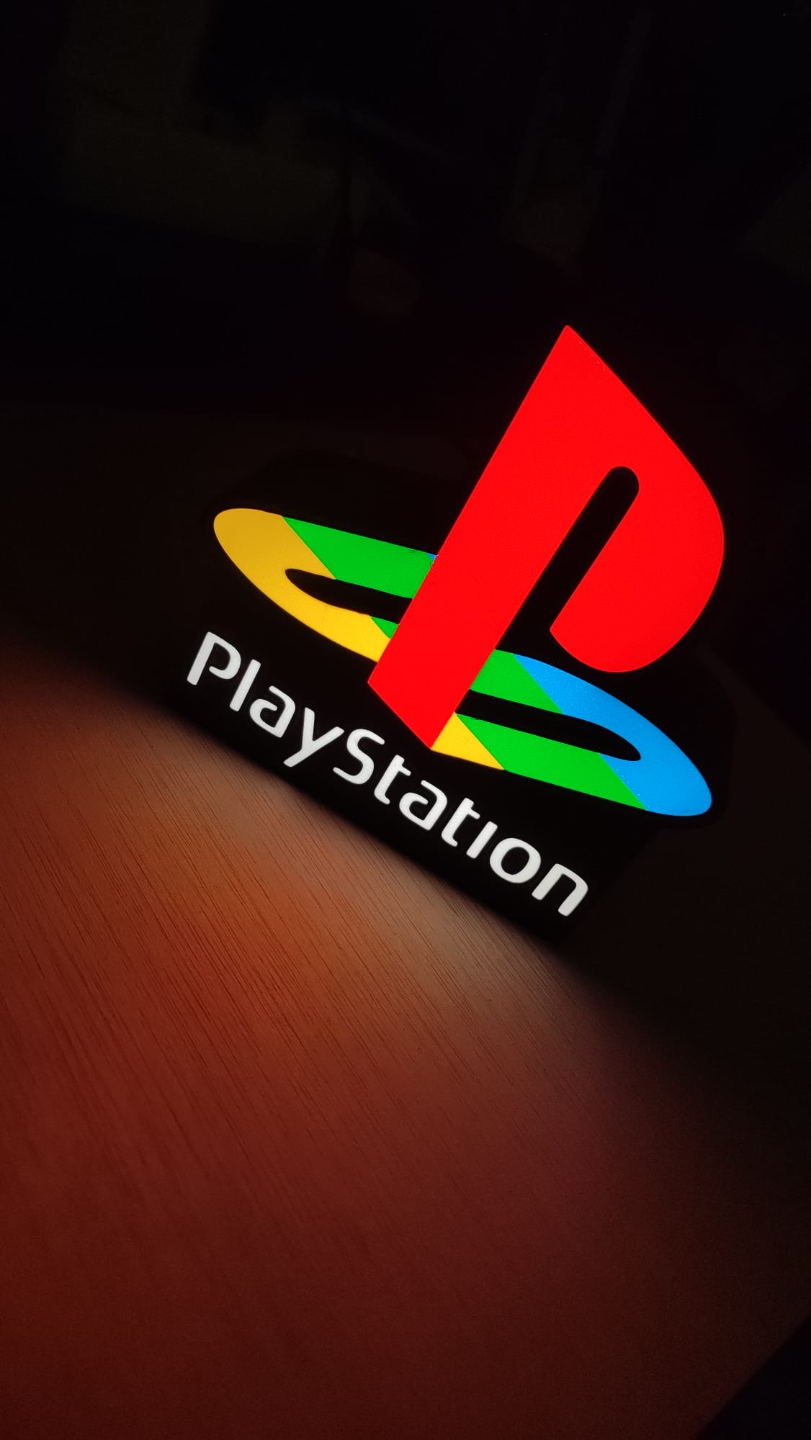 Playstation lamp (6 colors and 1 AMS explanation)