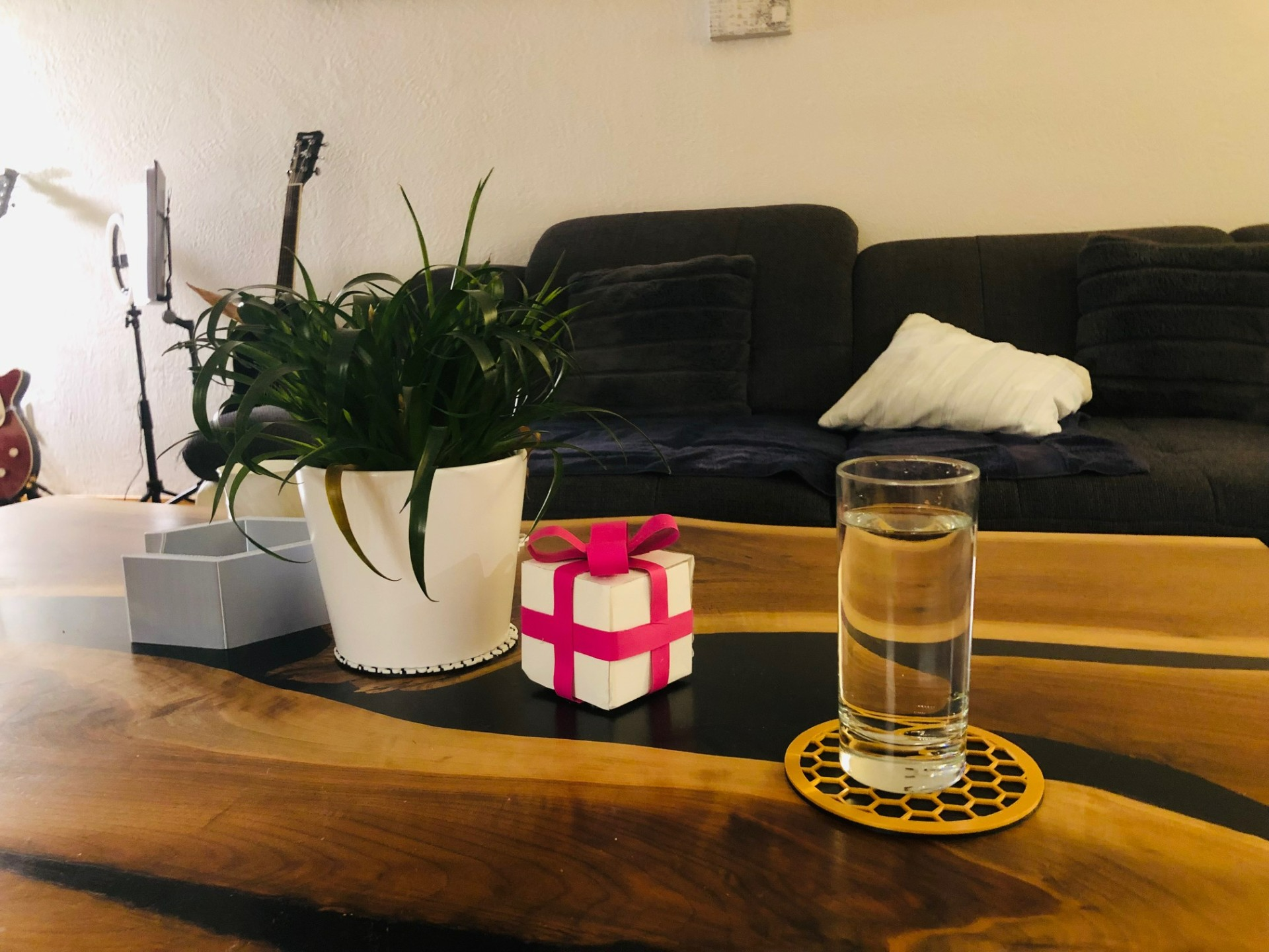 Coaster Hexagon with wall
