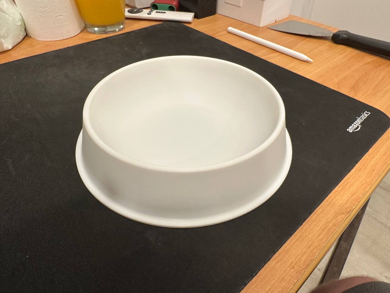 Dog food bowl