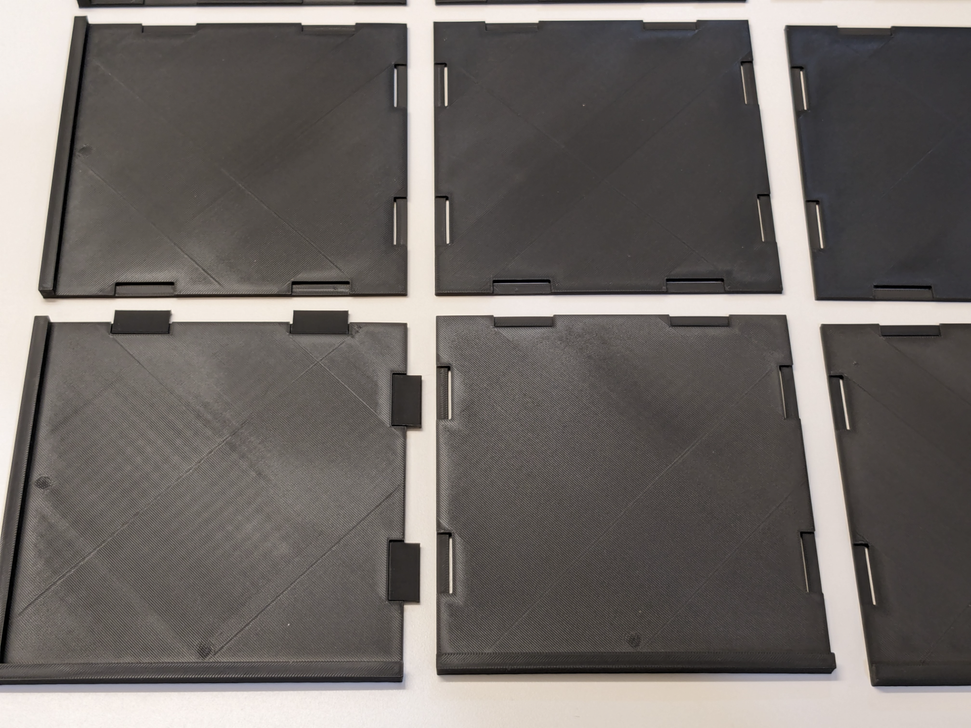 3D Printable Frame for 6in Tiles (152.4mm)