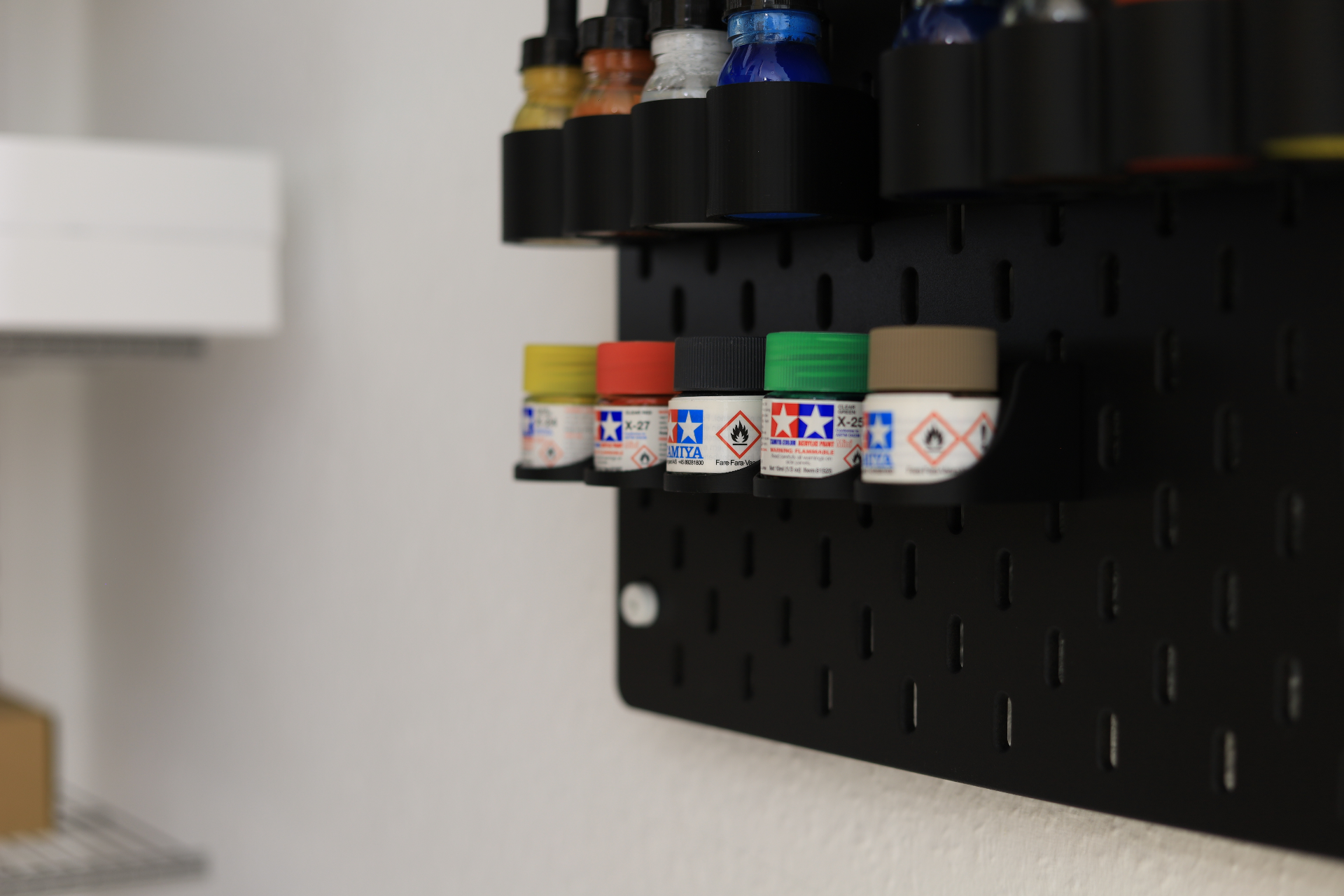Tamiya 10 ml Acrylics Holder for Ikea Skadis Board