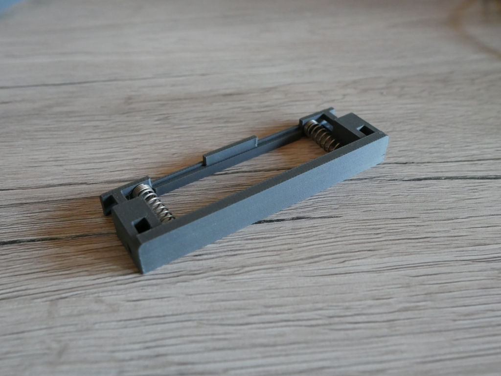 Gridfinity Baseplate Spring Holder