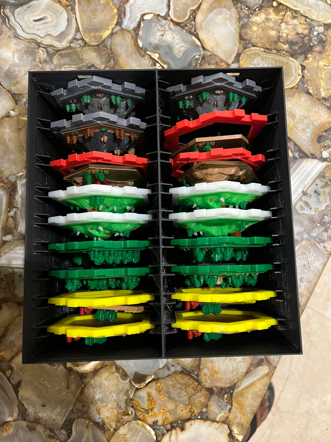 Catan Storage box for Interlocking tiles