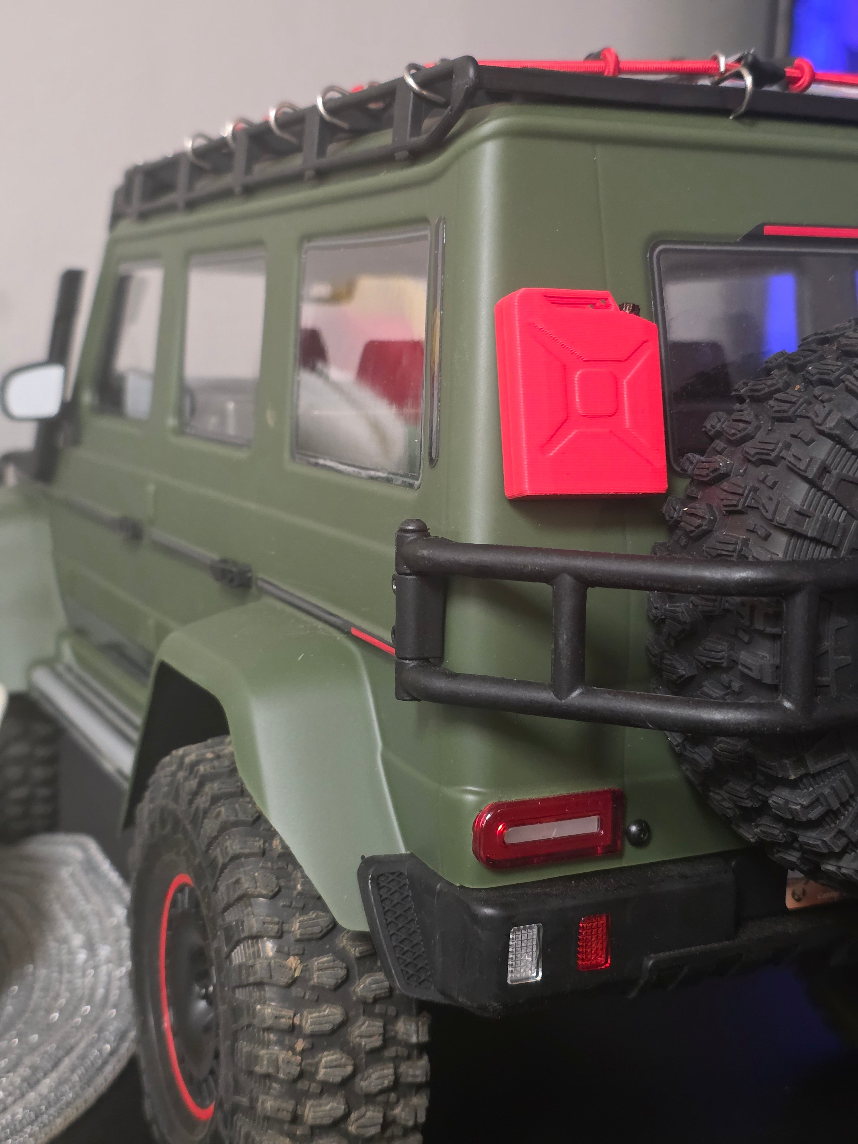 RC Scale Jerry Can for Off-Road Vehicles
