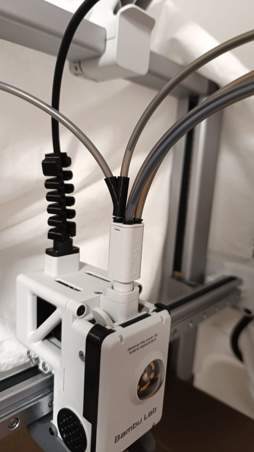 2 in 1 (PTFE Schlauch) Adapter (für A1 / A1 mini)