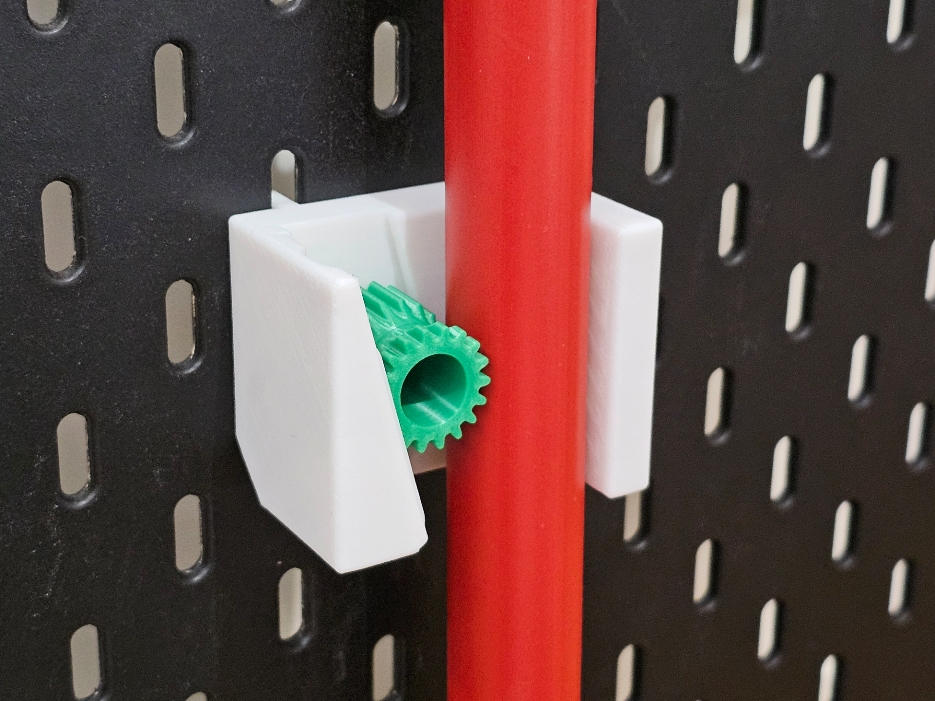 Gravity Broom Holder for IKEA Skadis