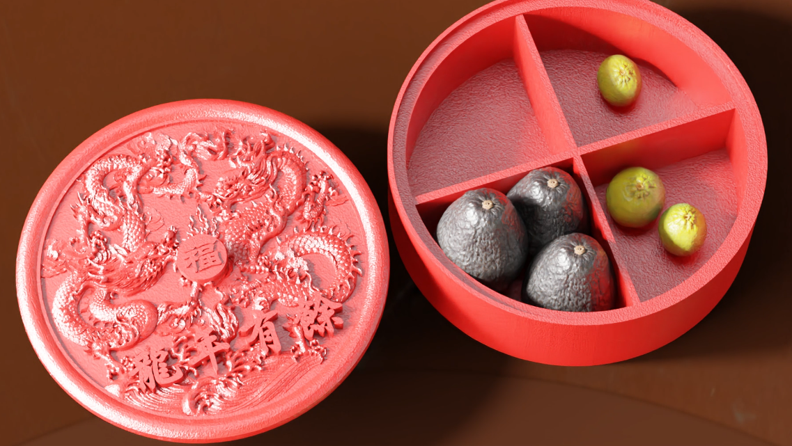Dragon Carve Snack Box