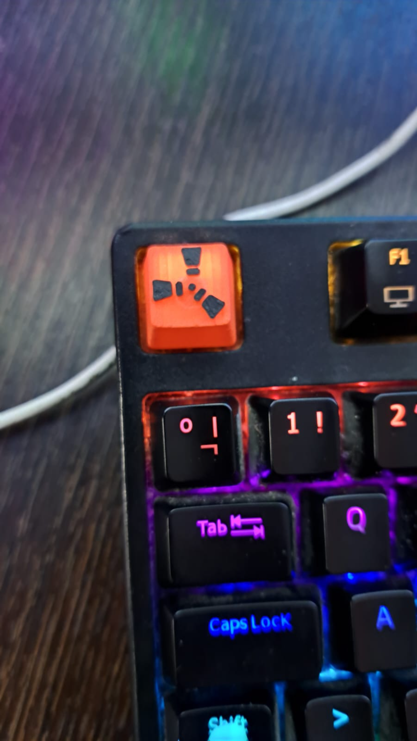 Rust Keycap