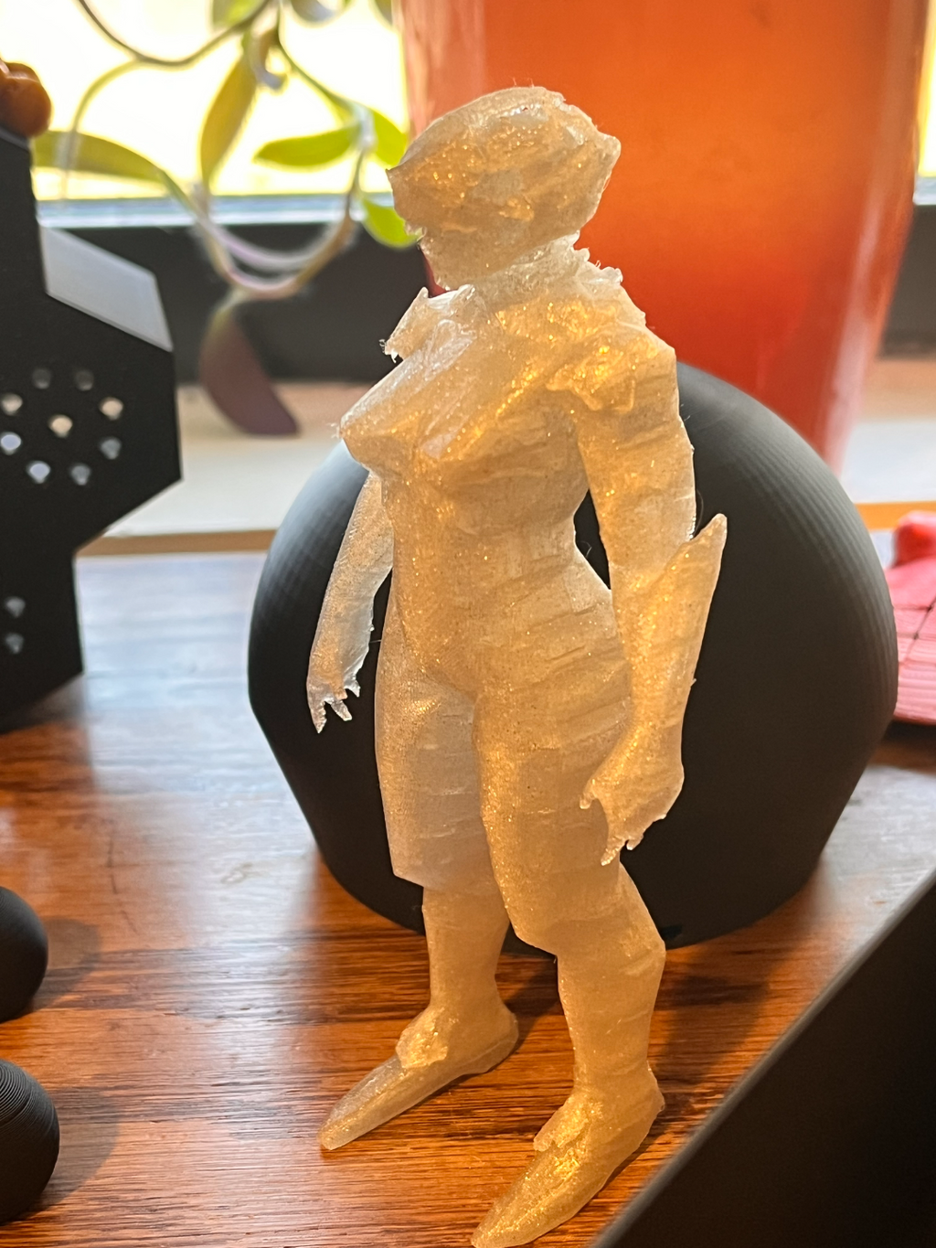 Female Low Poly Robot