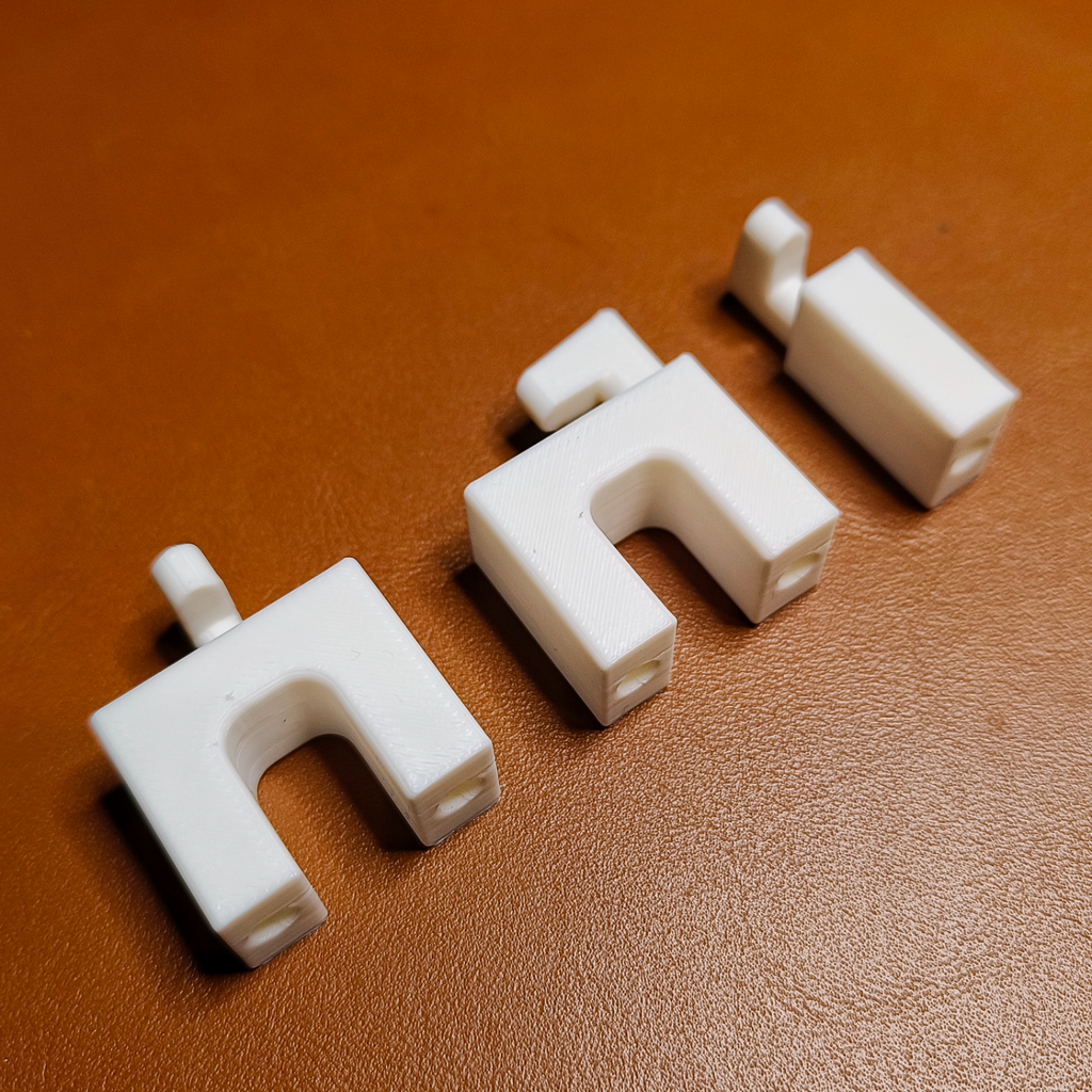 IKEA Skadis pegboard: EU phone charger holders