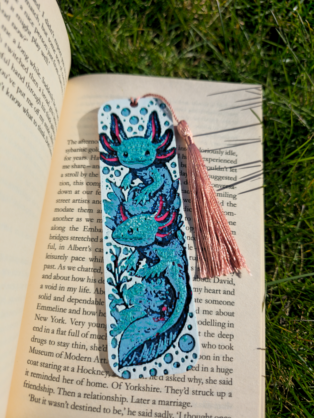 Axolotl Fantasy Bookmark 6 Colours 1 AMS