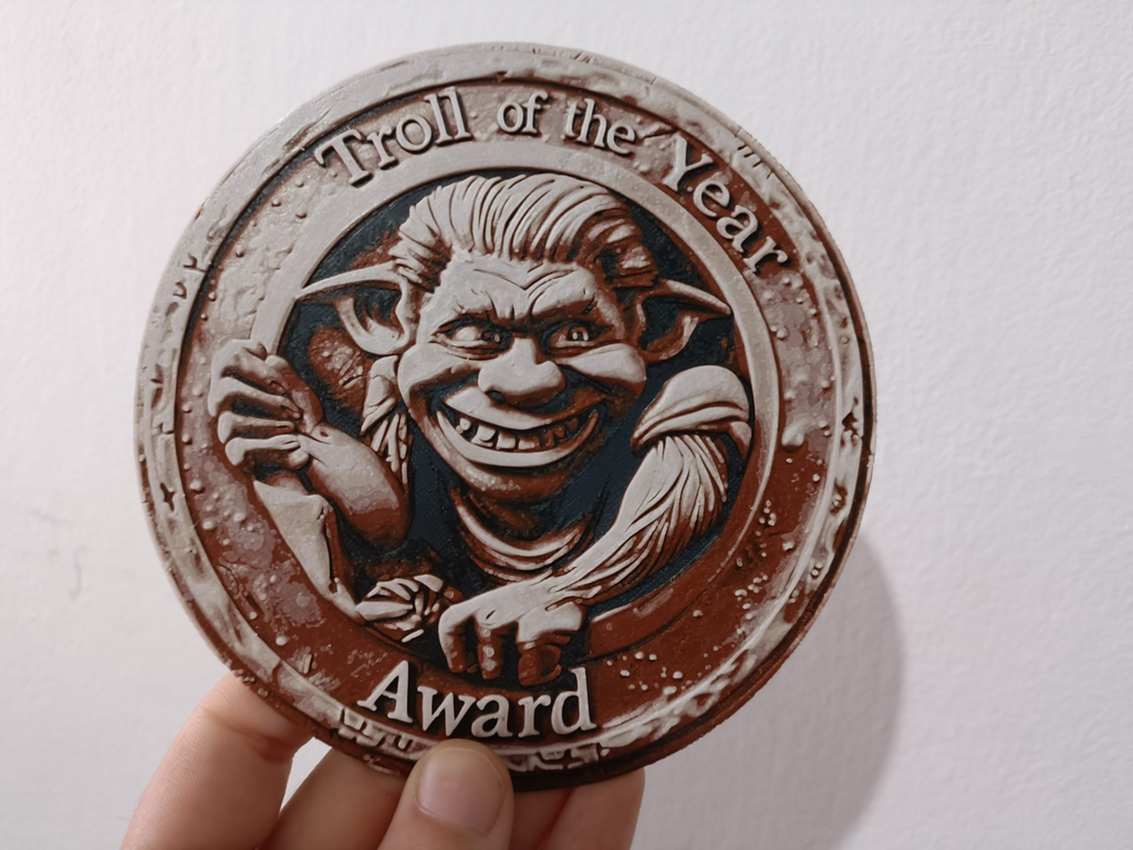 Troll of the Year Medal