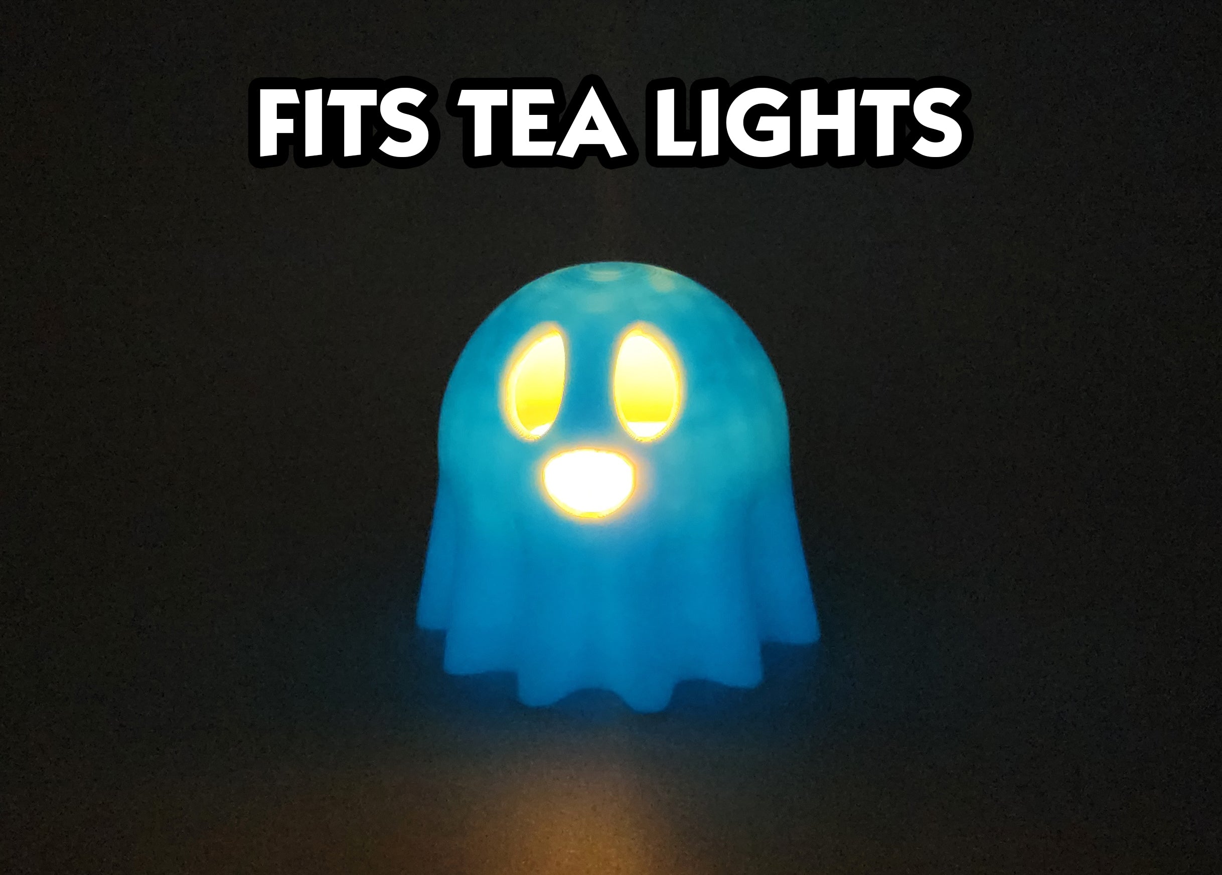 Surprised Ghost Tea Light Cover