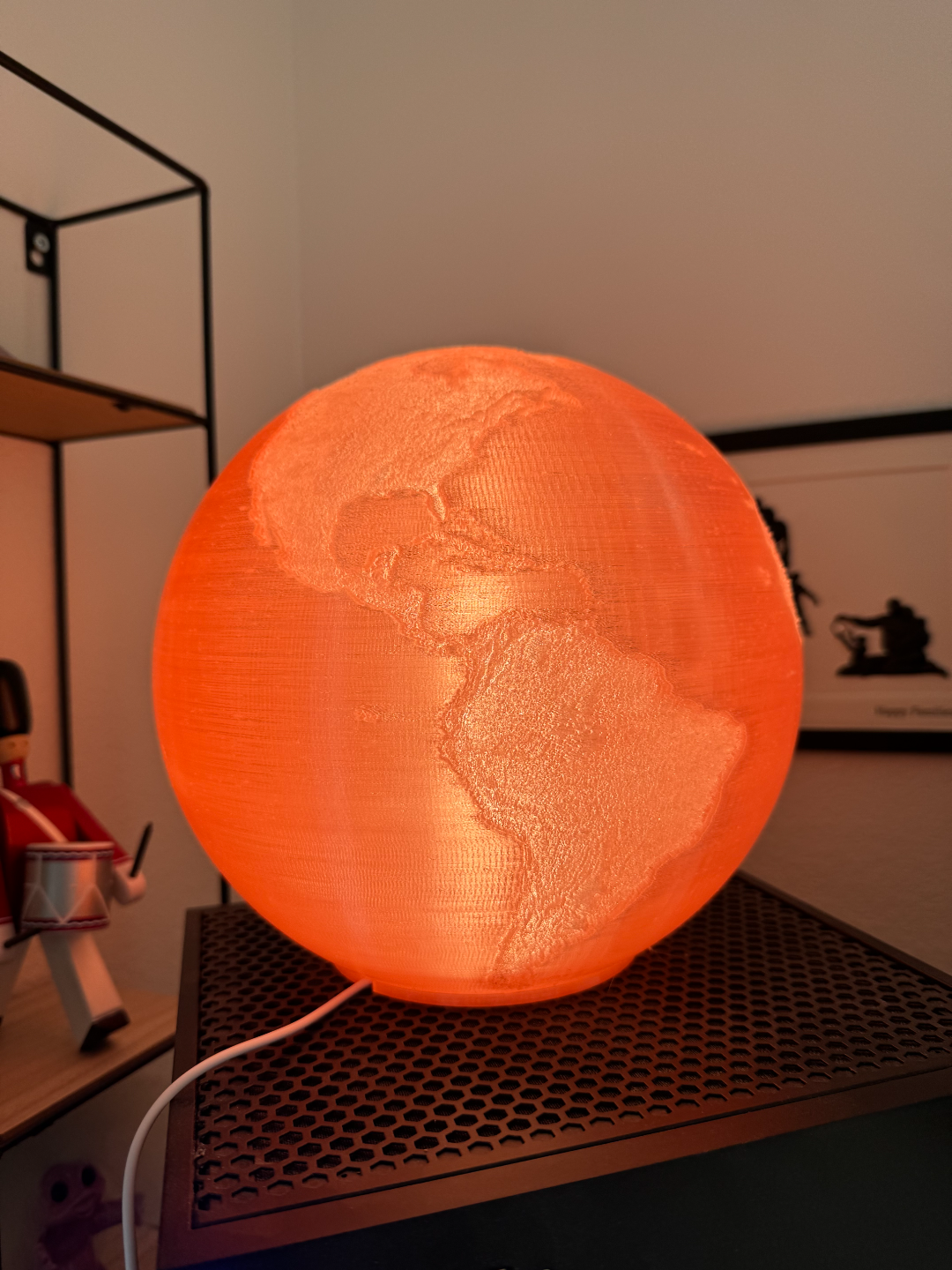 Huge Earth lamp for the Bambu lab Led Kit