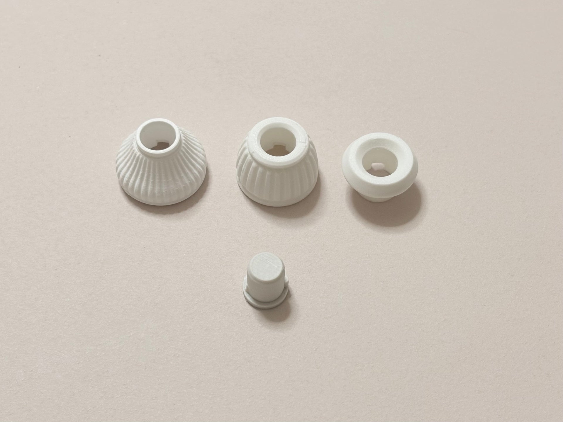 Rotary encoder knob, joystick cap and cover